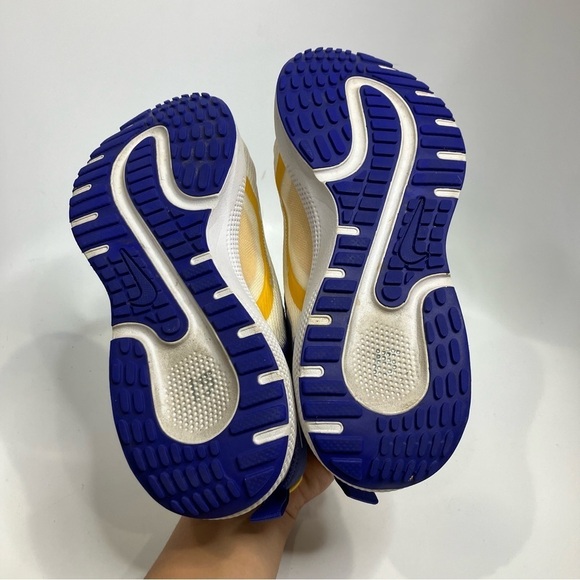 Nike React escape run 2 sneakers white yellow size 7.5 - Picture 5 of 7